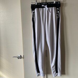 Roma Concept White Black Love Jogger Pants Women’s Large